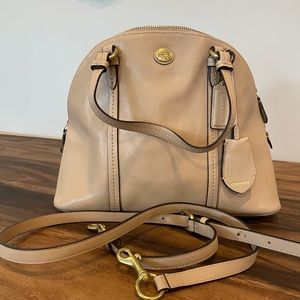 Coach satchel crossbody handbag
